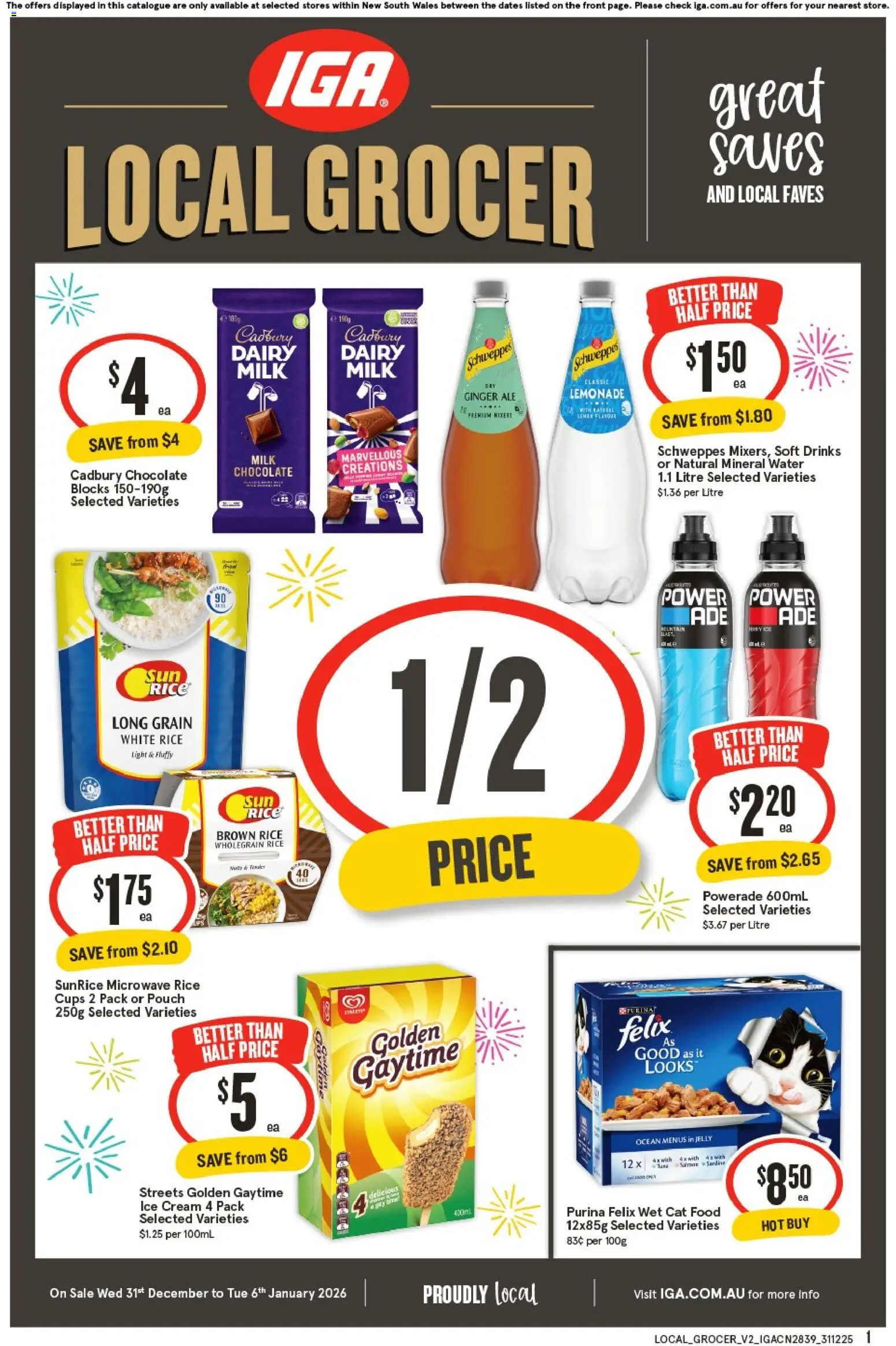 Preview of catalogue Local Grocer NSW from shop IGA valid 31/12/2025
