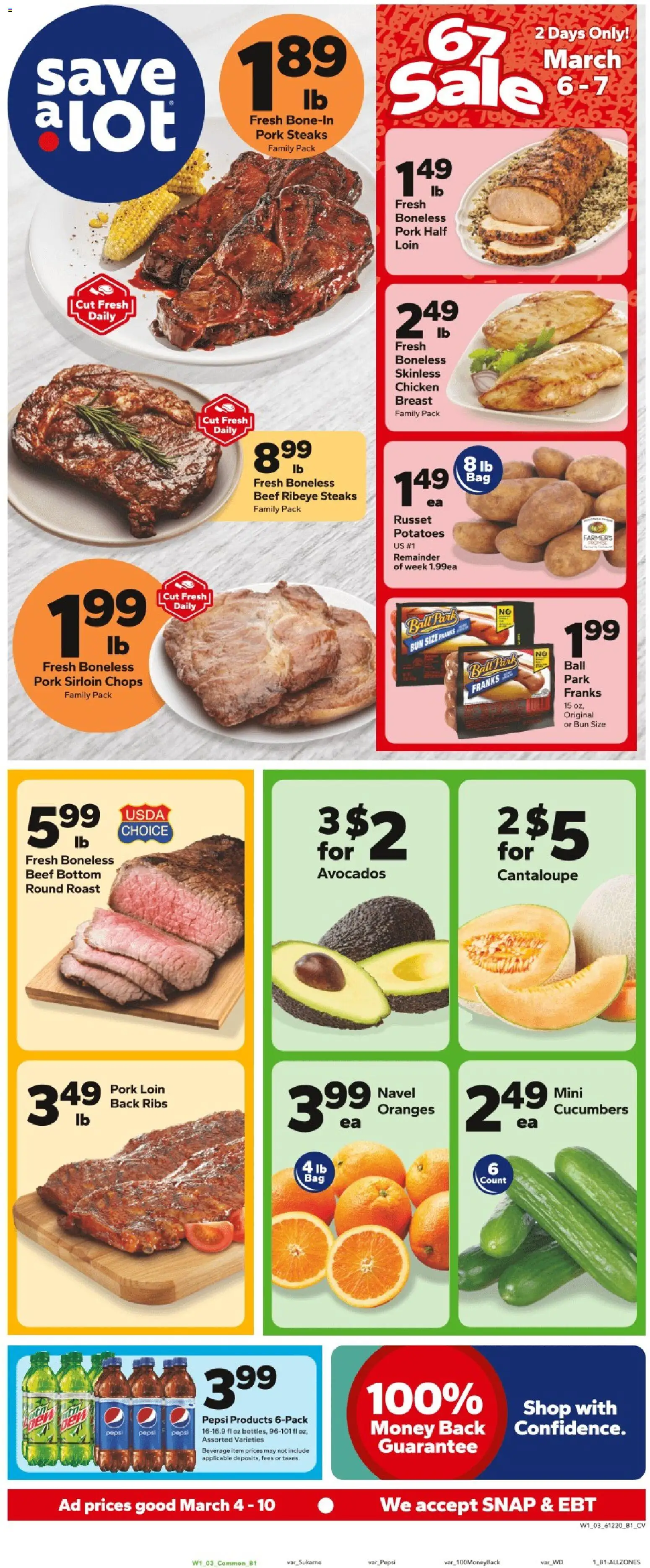 Ad Preview of Save a Lot Save a Lot Weekly Ad from 03/04/2026