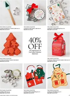 Preview of catalogue Catalogue Christmas Home & Entertaining from shop Myer valid 11/11/2025 | Page: 27