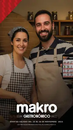 Vista previa del folleto de la tienda Makro válido desde el 20/11/2025 