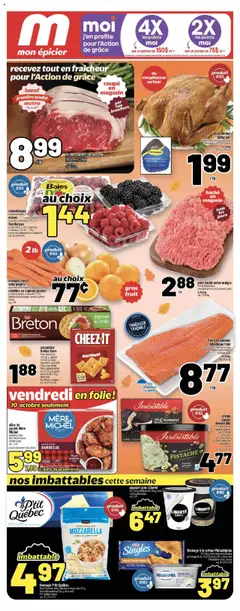Un aperçu du dépliant Newmarket du magasin Metro est valide à partir 9 oct. 2025