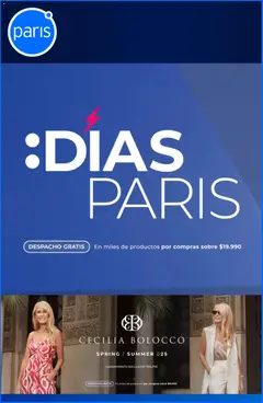 Folleto de la tienda Paris válido desde el 24.10.2025 