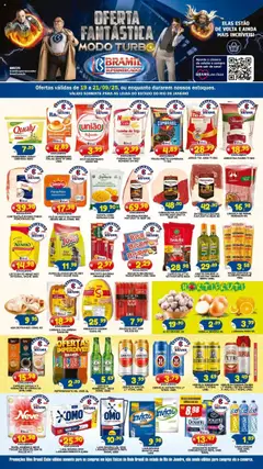 Pré-Visualização do folheto "Ofertas da semana" da loja Bramil Supermercados válido a partir de 19/09/2025
