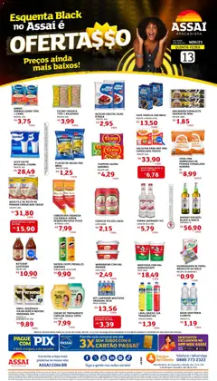 Pré-Visualização do folheto "Black Friday" da loja Assaí Atacadista válido a partir de 13/11/2025