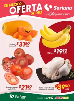 Vista previa las ofertas de la tienda Soriana - Fin de Semana Súper: Tijuana, Mexicali, Ensenada, San Luis Río Colorado y Tecate desde el 31/10/2025 