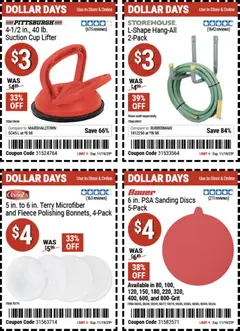 Ad Preview of Harbor Freight Dollar Days from 11/06/2025
