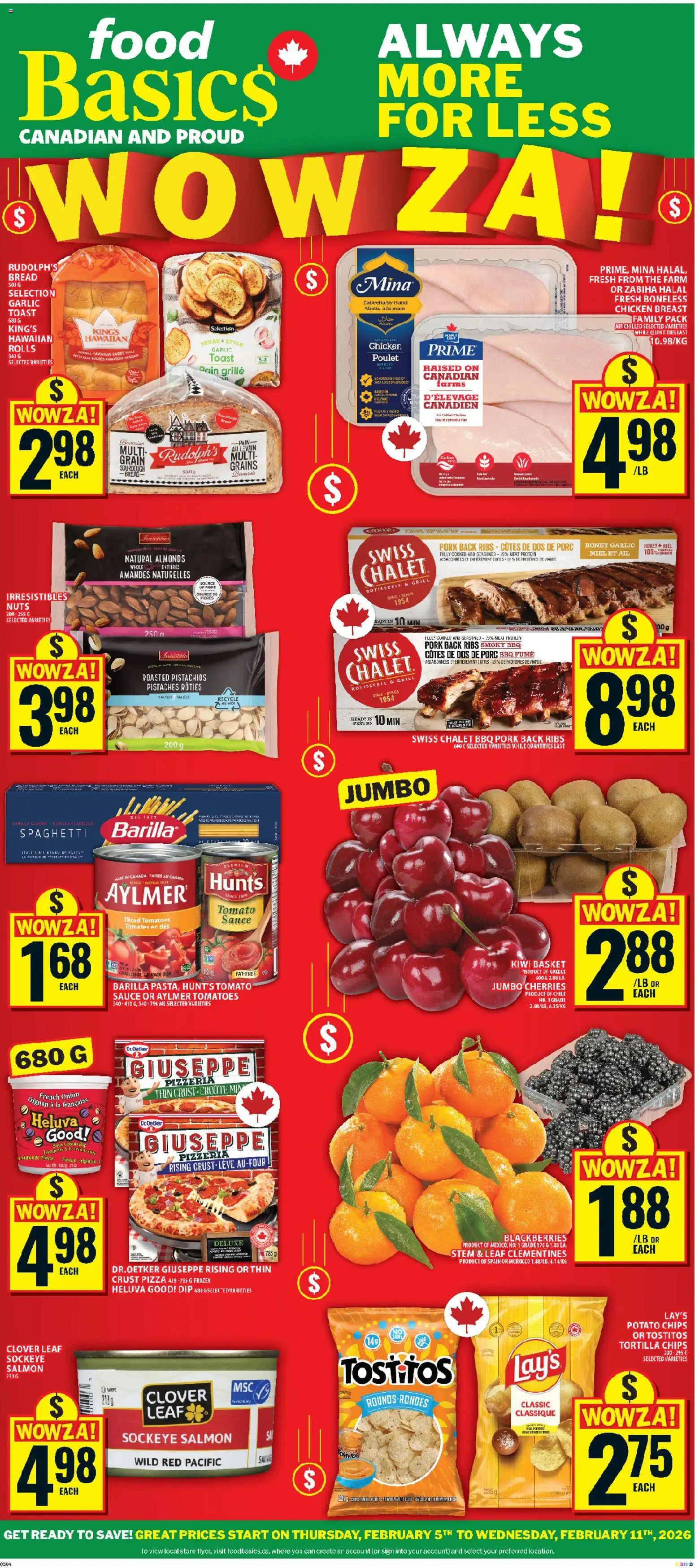 Preview of leaflet Cornwall from shop Food Basics is valid from Feb 05, 2026