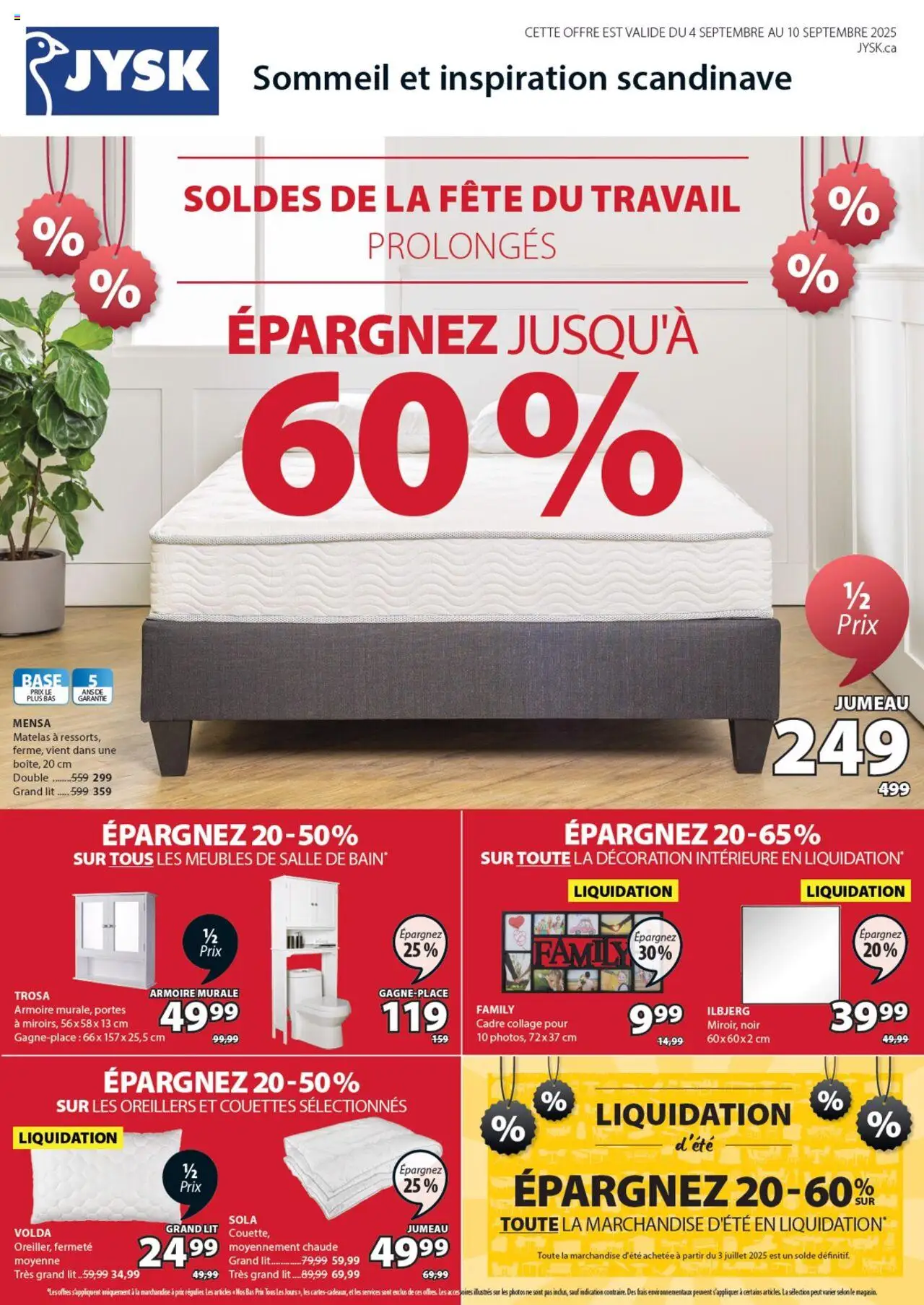 JYSK flyer valid from Sep 04, 2025 - page number 1