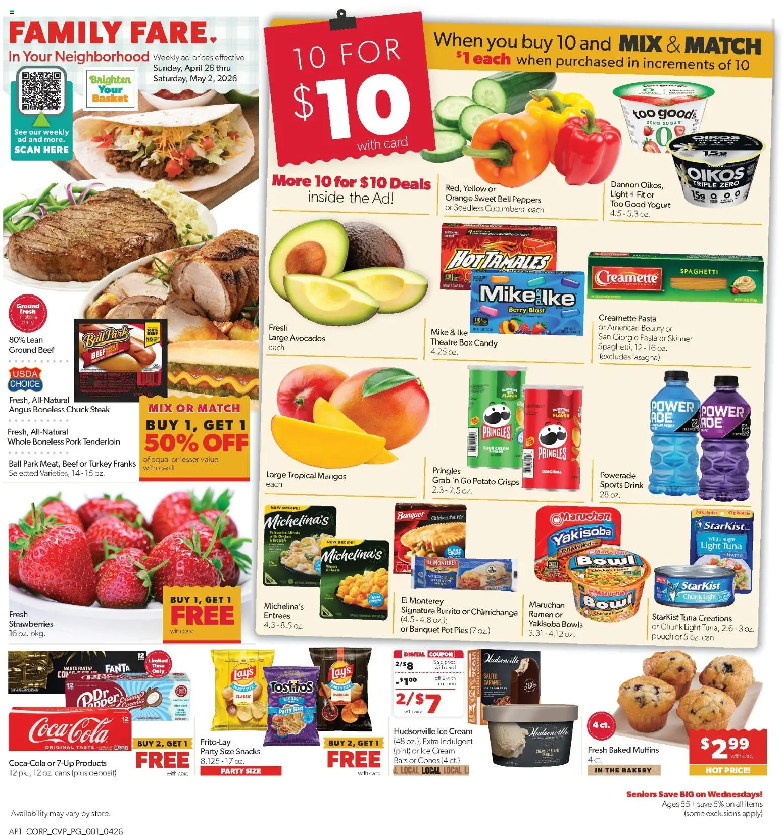 Ad Preview of Family Fare Family Fare Weekly Ad from 04/26/2026