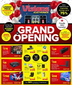 Preview of leaflet Flyer from shop Visions is valid from Sep 05, 2025
