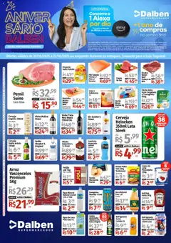 Pré-Visualização do folheto "Ofertas da semana" da loja Supermercado Dalben válido a partir de 20/10/2025