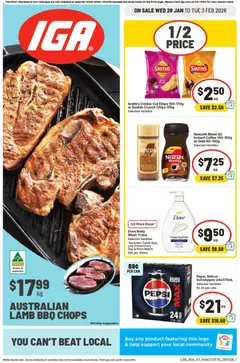 Preview of catalogue Catalogue from shop IGA valid 28/01/2026