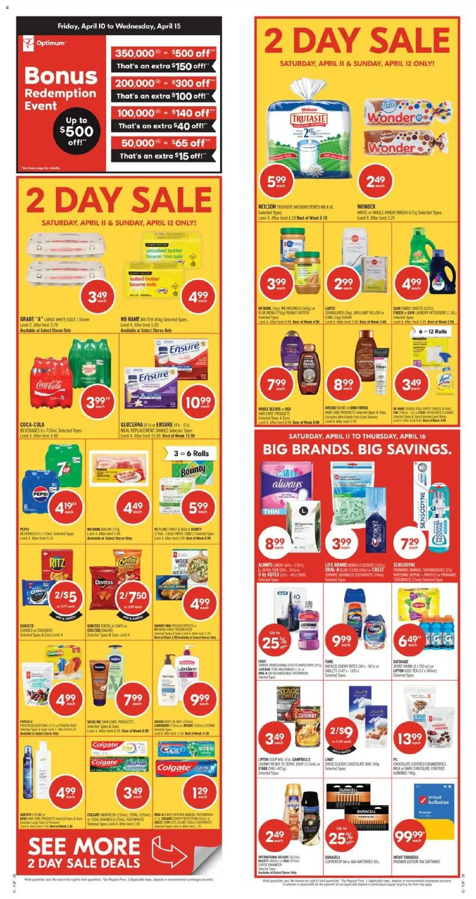 Preview of leaflet Weekly flyer / circulaire from shop Shoppers is valid from Apr 10, 2026