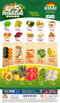 Pré-Visualização do folheto "Encarte - DF" da loja Assaí Atacadista válido a partir de 19/02/2026