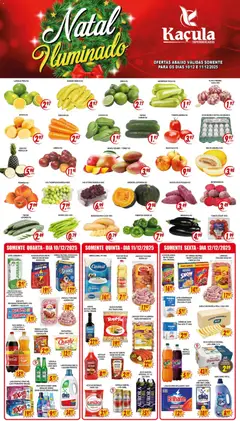 Pré-Visualização do folheto "Ofertas de Natal" da loja Kaçula válido a partir de 10/12/2025