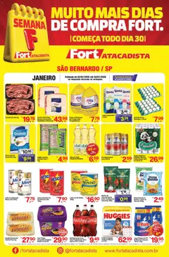Pré-Visualização do folheto "Ofertas da semana" da loja Fort Atacadista válido a partir de 03/01/2026