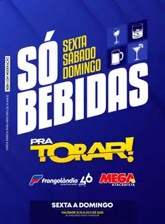 Pré-Visualização do folheto "Ofertas Bebidas" da loja Frangolândia válido a partir de 31/10/2025