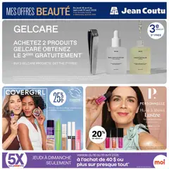 Preview of leaflet Jean Coutu - Encart Offre Beauté from shop Jean Coutu is valid from Apr 16, 2026