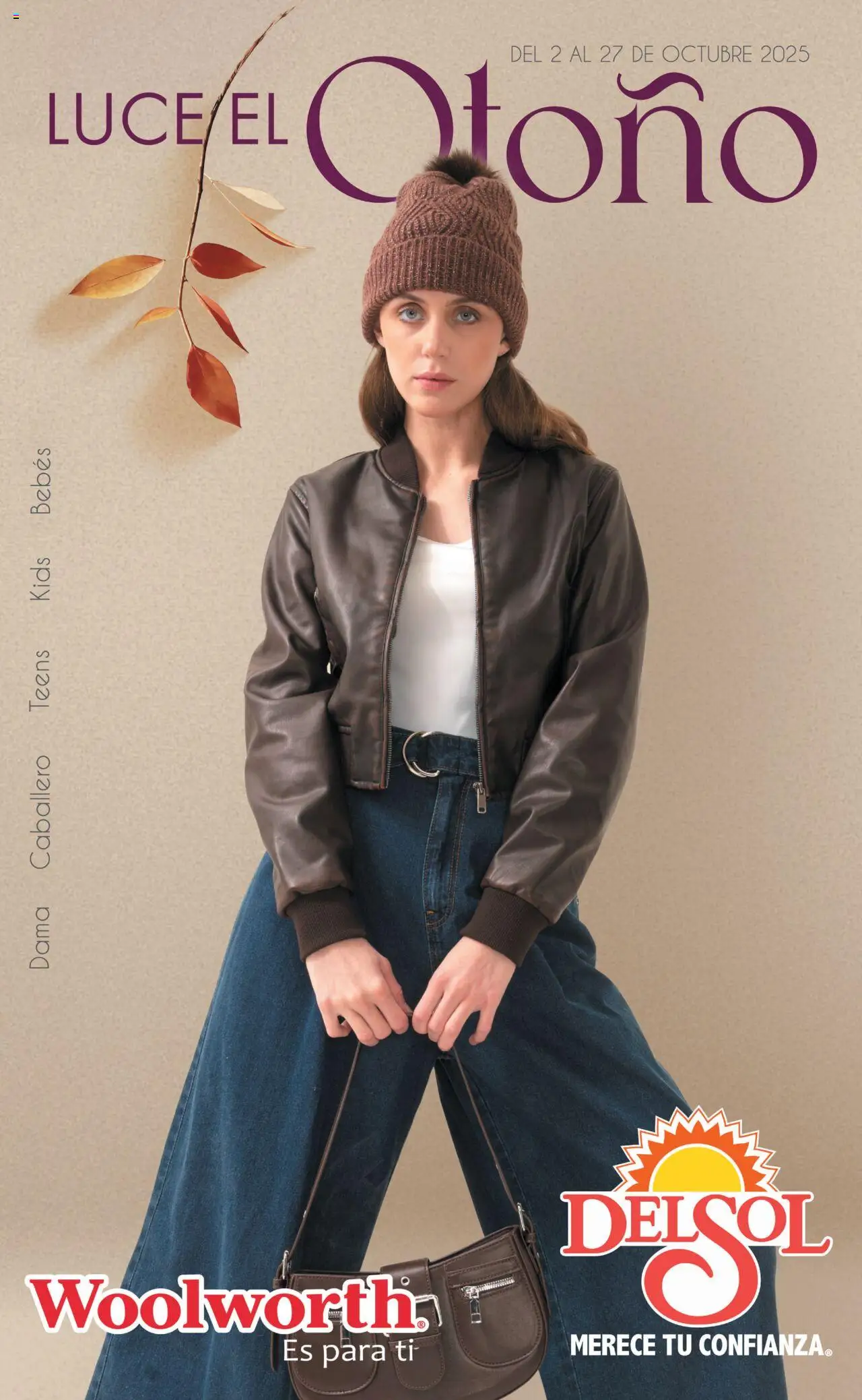 Vista previa las ofertas de la tienda Del Sol y Woolworth - Catálogo Luce El Otoño desde el 02/10/2025 