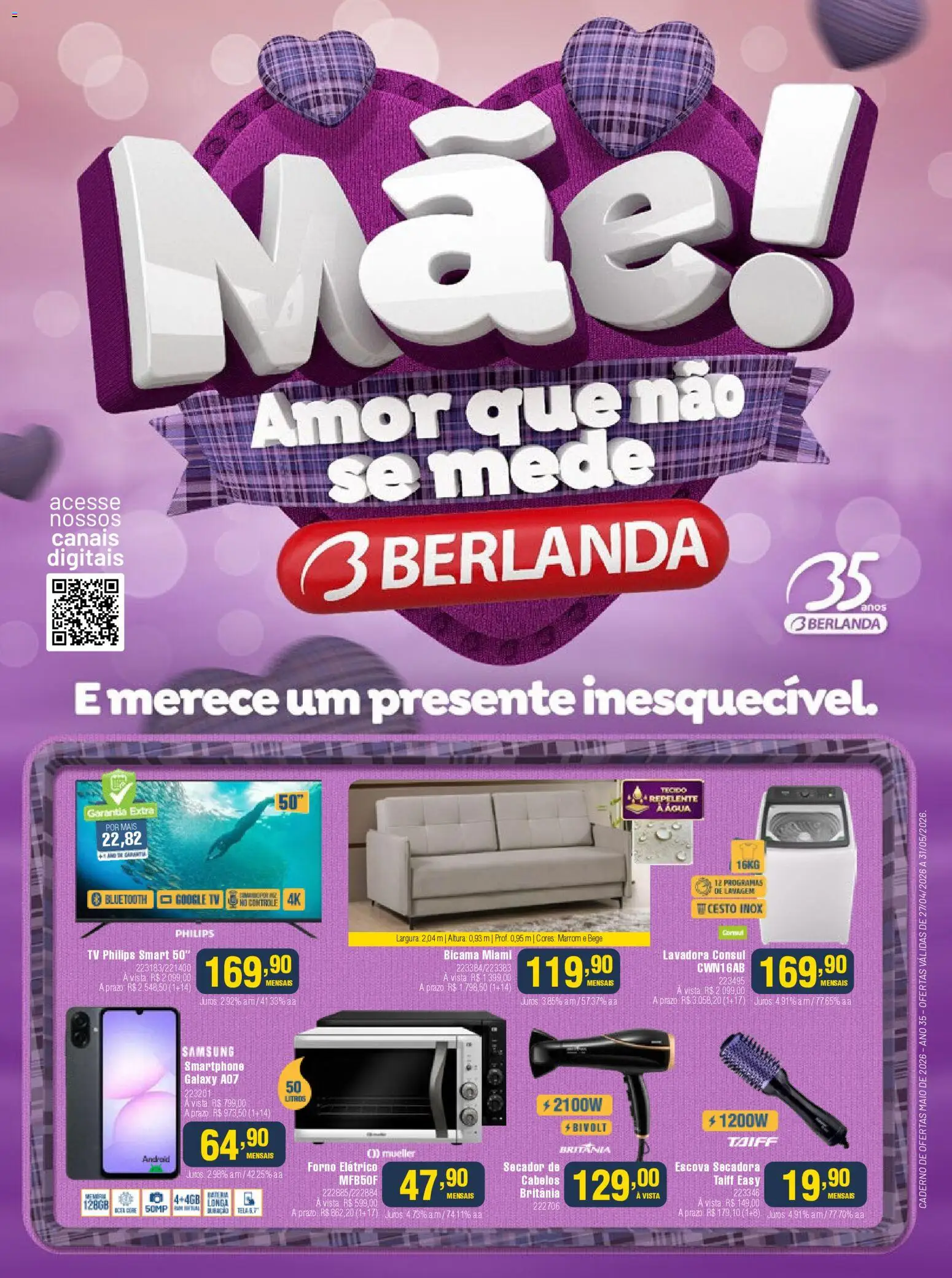 Pré-Visualização do folheto "Berlanda - Ofertas atuais" da loja Berlanda válido a partir de 27/04/2026