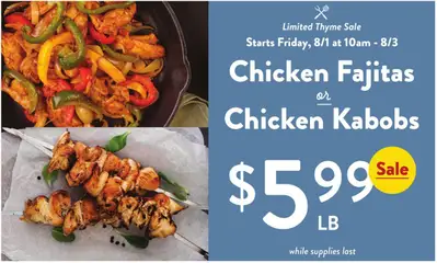Ad Preview of Fresh Thyme Weekly Ad from 07/30/2025