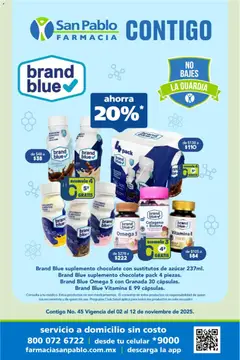 Vista previa las ofertas de la tienda Farmacia San Pablo - Catálogo desde el 02/11/2025 