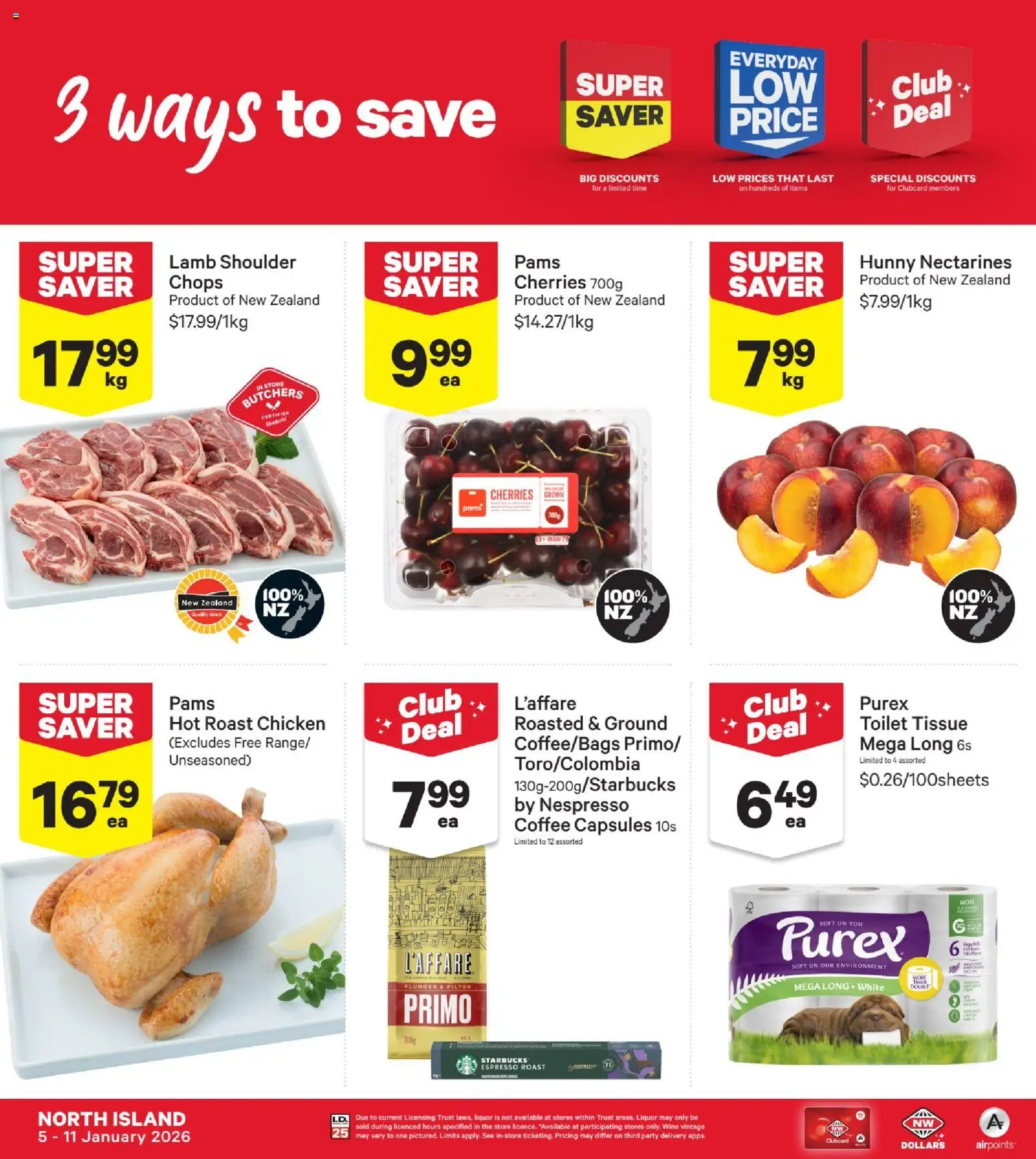 Preview of catalogue Catalogue from shop New World valid 5 Jan 2026