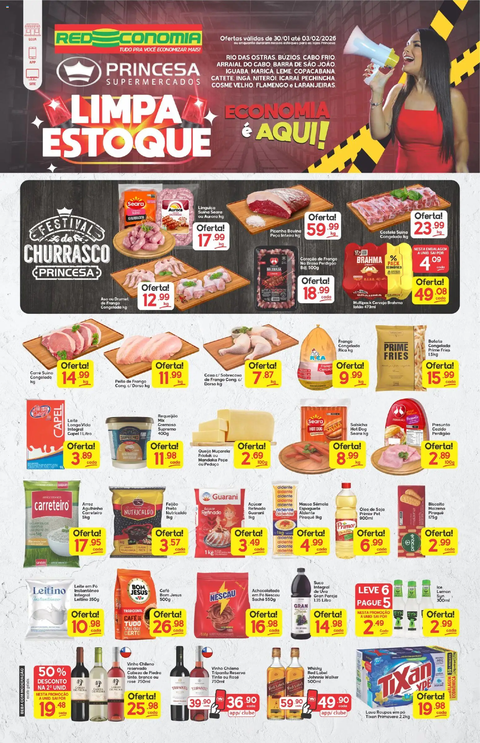 Pré-Visualização do folheto "Encarte" da loja Princesa válido a partir de 30/01/2026