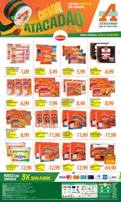 Pré-Visualização do folheto "Ofertas - SC" da loja Atacadão válido a partir de 12/02/2026