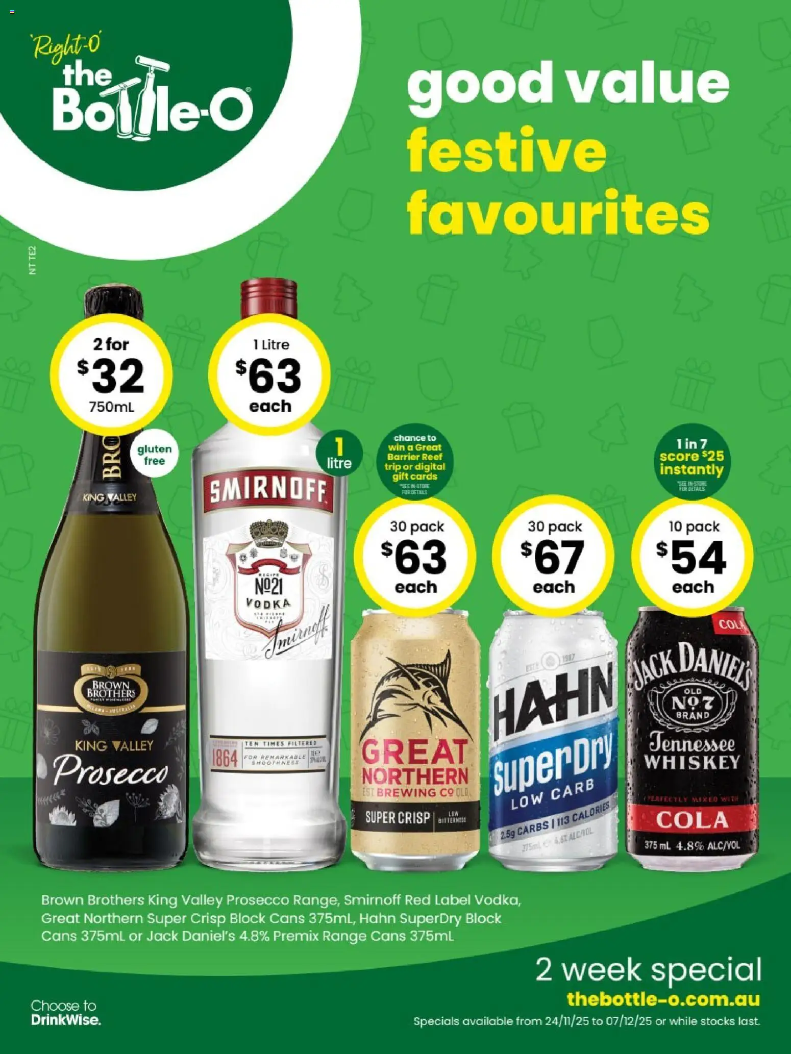 Preview of catalogue Catalogue KATHERINE from shop The Bottle-O valid 24/11/2025