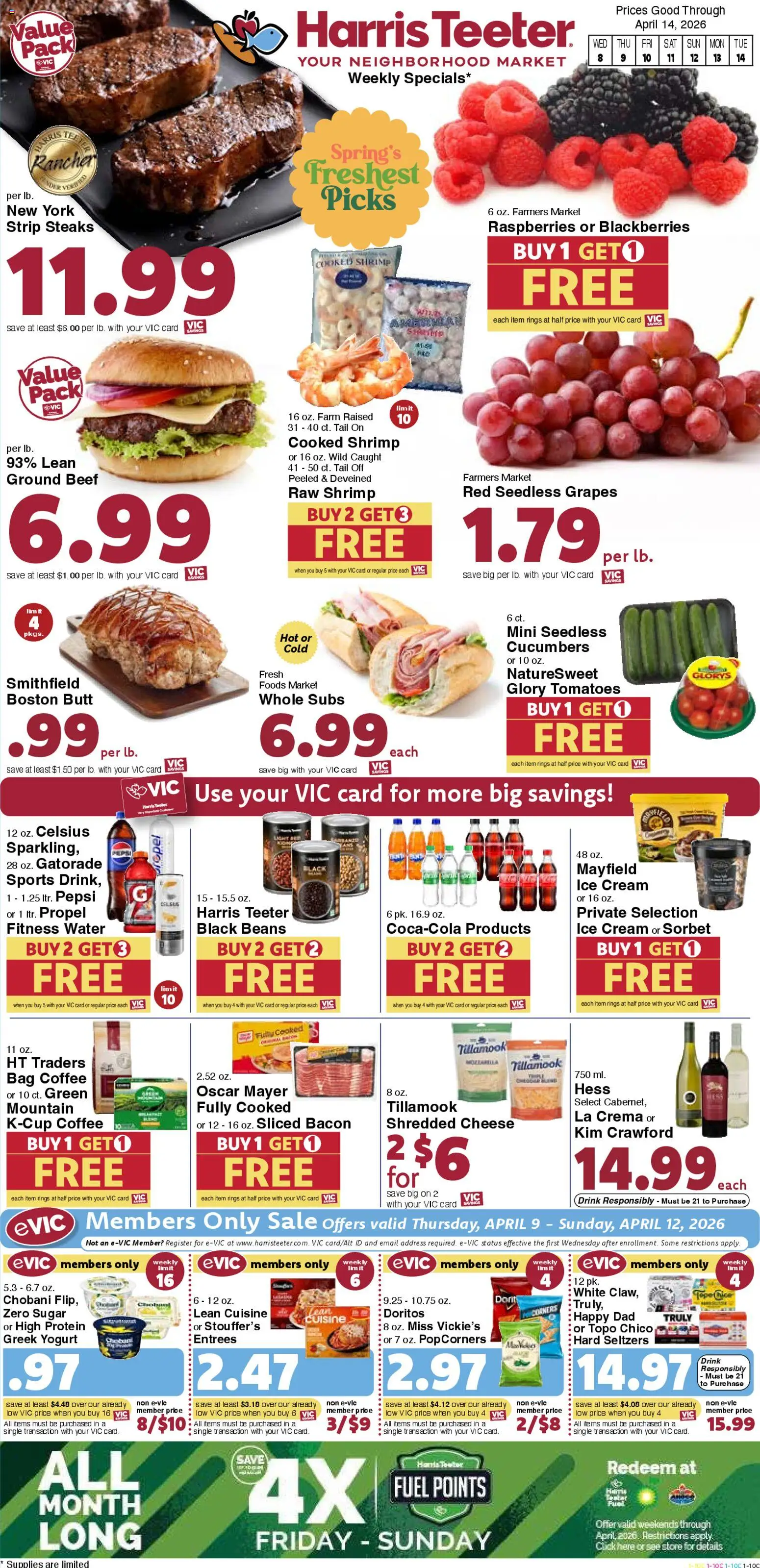 Ad Preview of Harris Teeter Harris Teeter Weekly Ad from 04/08/2026