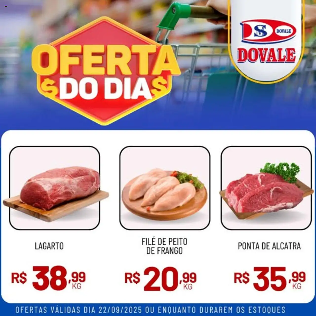 Dovale folheto "Ofertas do Dia" válido a partir de 22/09/2025 - número de página 1