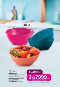 Vista previa del folleto de la tienda Tupperware válido desde el 30/10/2025 | Página: 52