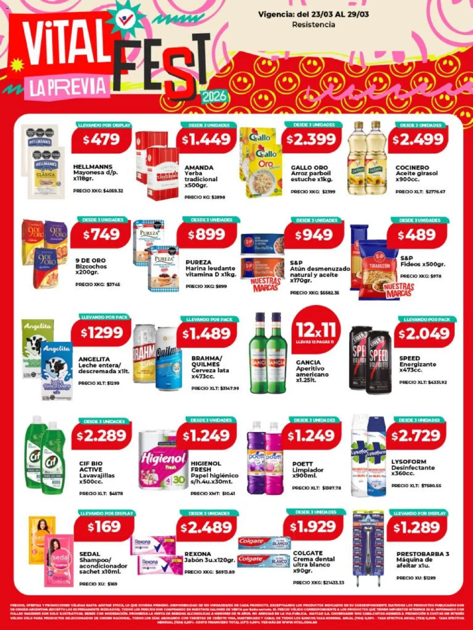 Vista previa del folleto de la tienda Vital válido desde el 23/03/2026 