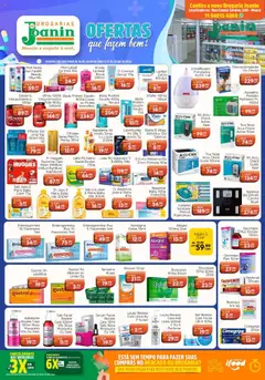 Pré-Visualização do folheto "Ofertas Drogaria" da loja Supermercados Joanin válido a partir de 16/07/2025