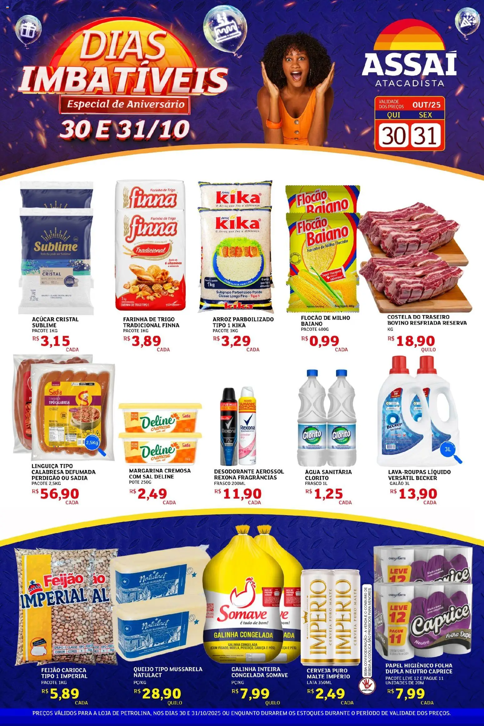 Pré-Visualização do folheto "Encarte - PE" da loja Assaí Atacadista válido a partir de 30/10/2025