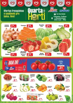 Pré-Visualização do folheto "Ofertas Quarta do Horti" da loja Mateus válido a partir de 15/10/2025