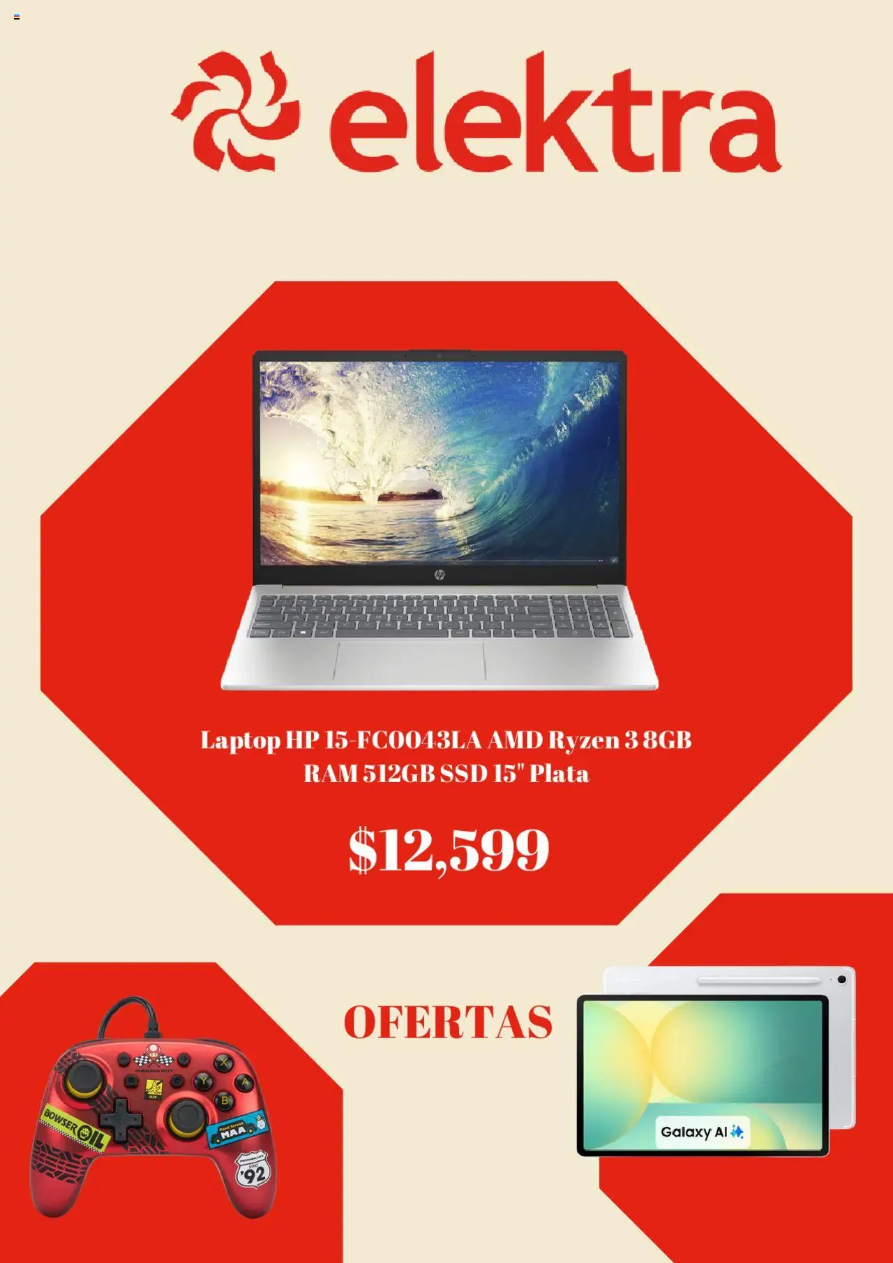 Catálogo Elektra y sus promociones válidas desde el 24/06/2025 - Número de página 1