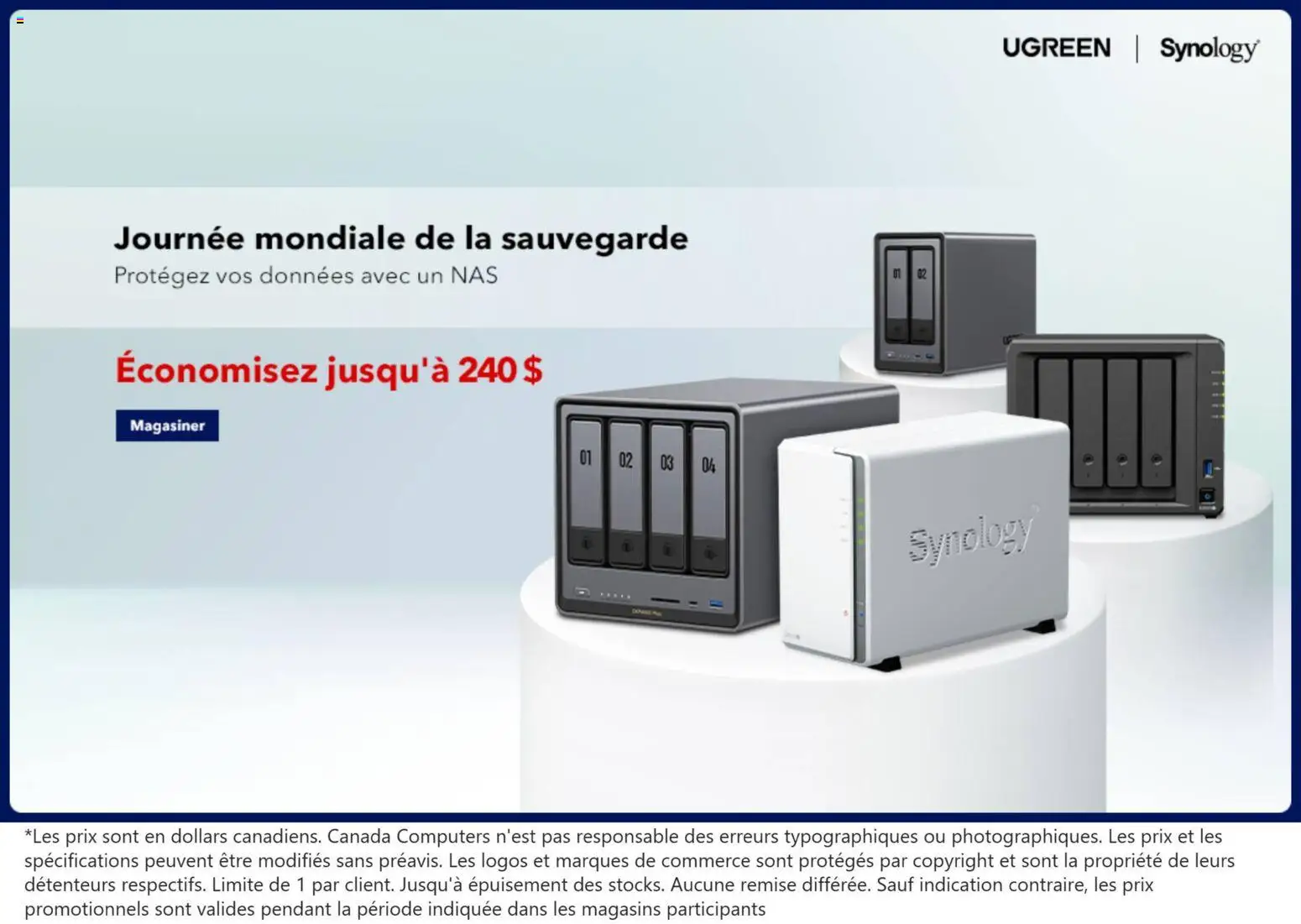 Preview of leaflet Canada Computers weekly flyer from shop Canada Computers is valid from Mar 27, 2026