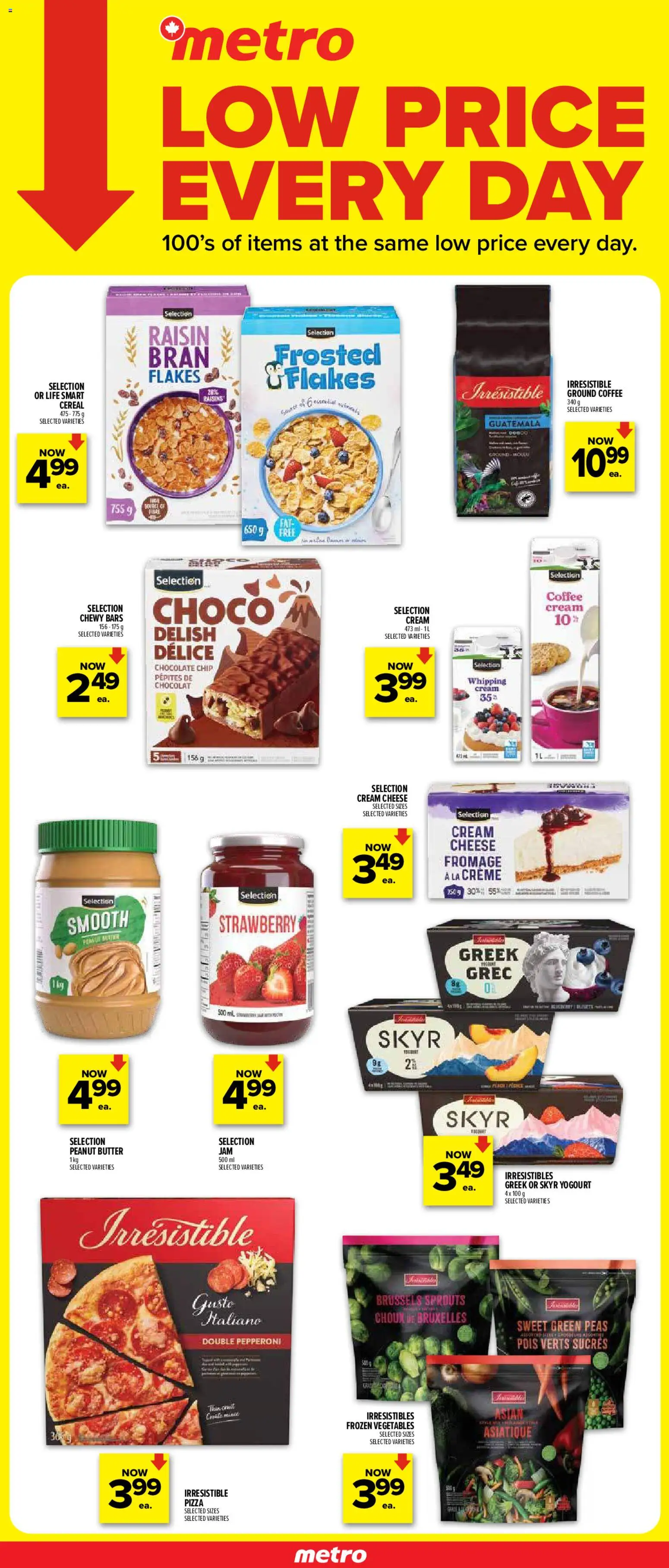 Preview of leaflet Low Price Every Day Flyer - Alma from shop Metro is valid from Feb 26, 2026