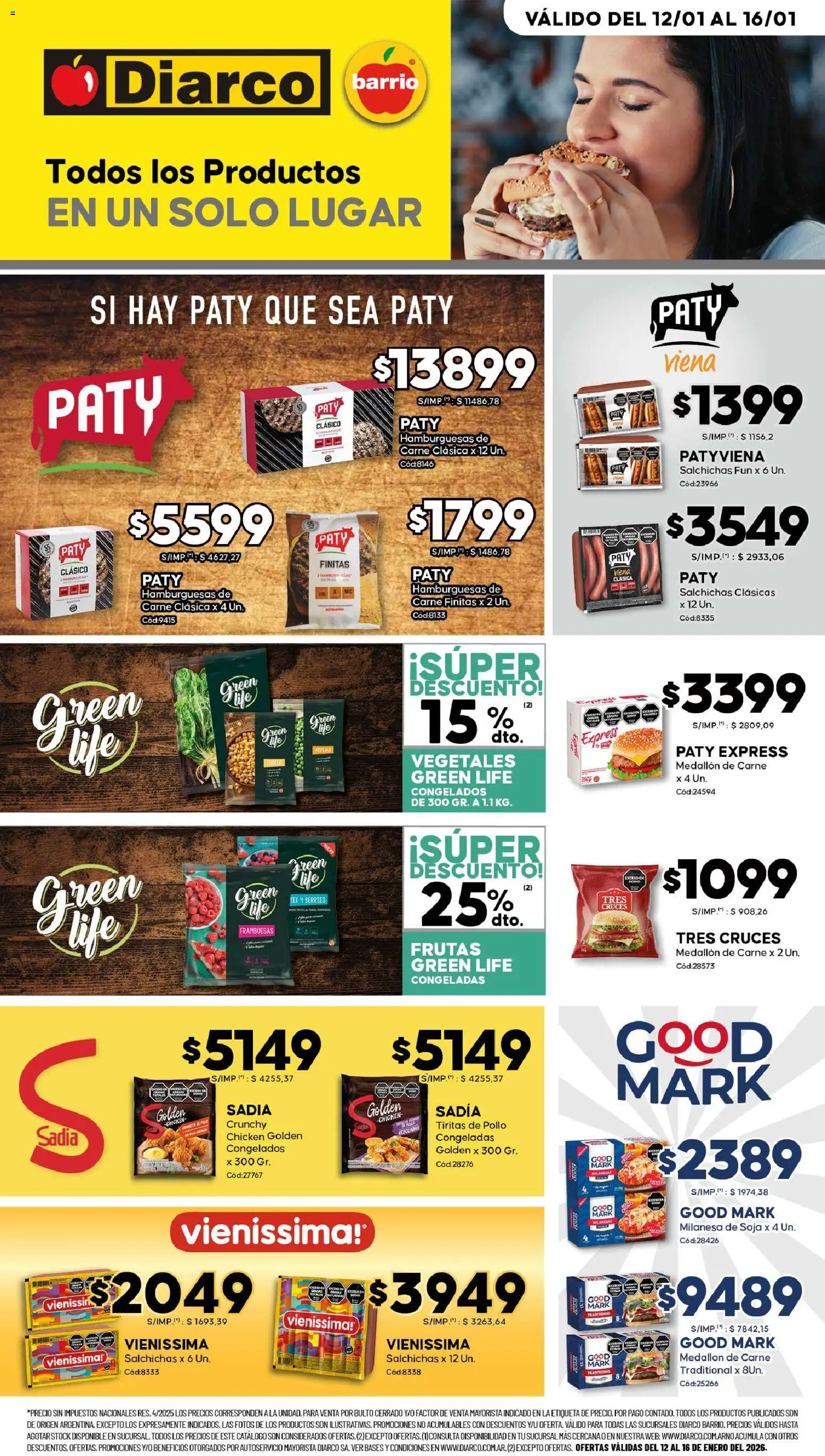 Vista previa del folleto de la tienda Diarco válido desde el 12/01/2026 