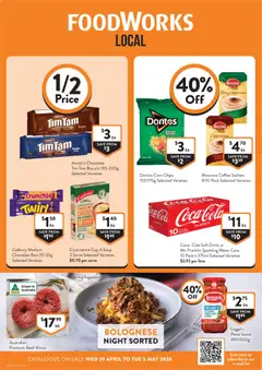 Preview of catalogue Foodworks catalogue VIC from shop Foodworks valid 29/04/2026
