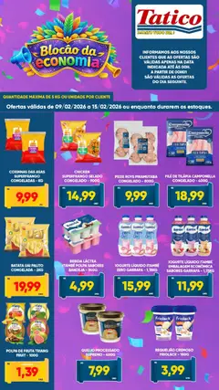 Pré-Visualização do folheto "Ofertas da semana" da loja Tatico válido a partir de 09/02/2026