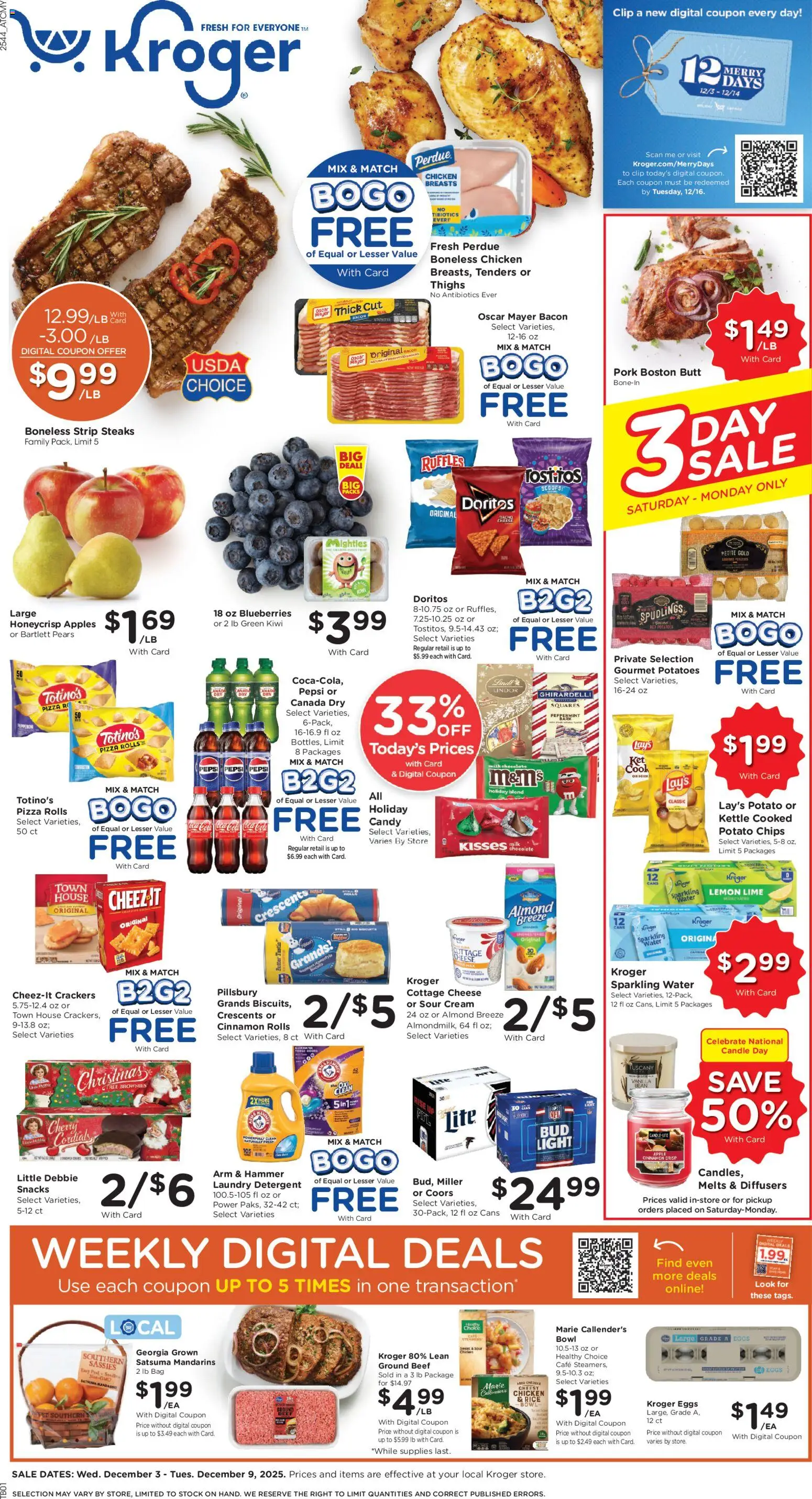 Ad Preview of Kroger Weekly Ad from 12/03/2025
