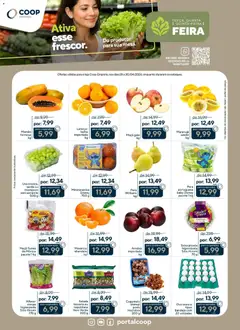 Pré-Visualização do folheto "Coop ofertas Feira e Açougue Empório" da loja Coop válido a partir de 28/04/2026