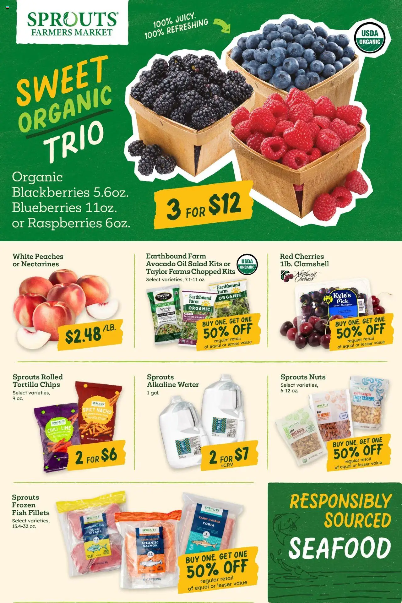 Sprouts Weekly Ad from 07/30/2025 - Flyer - Page number 1