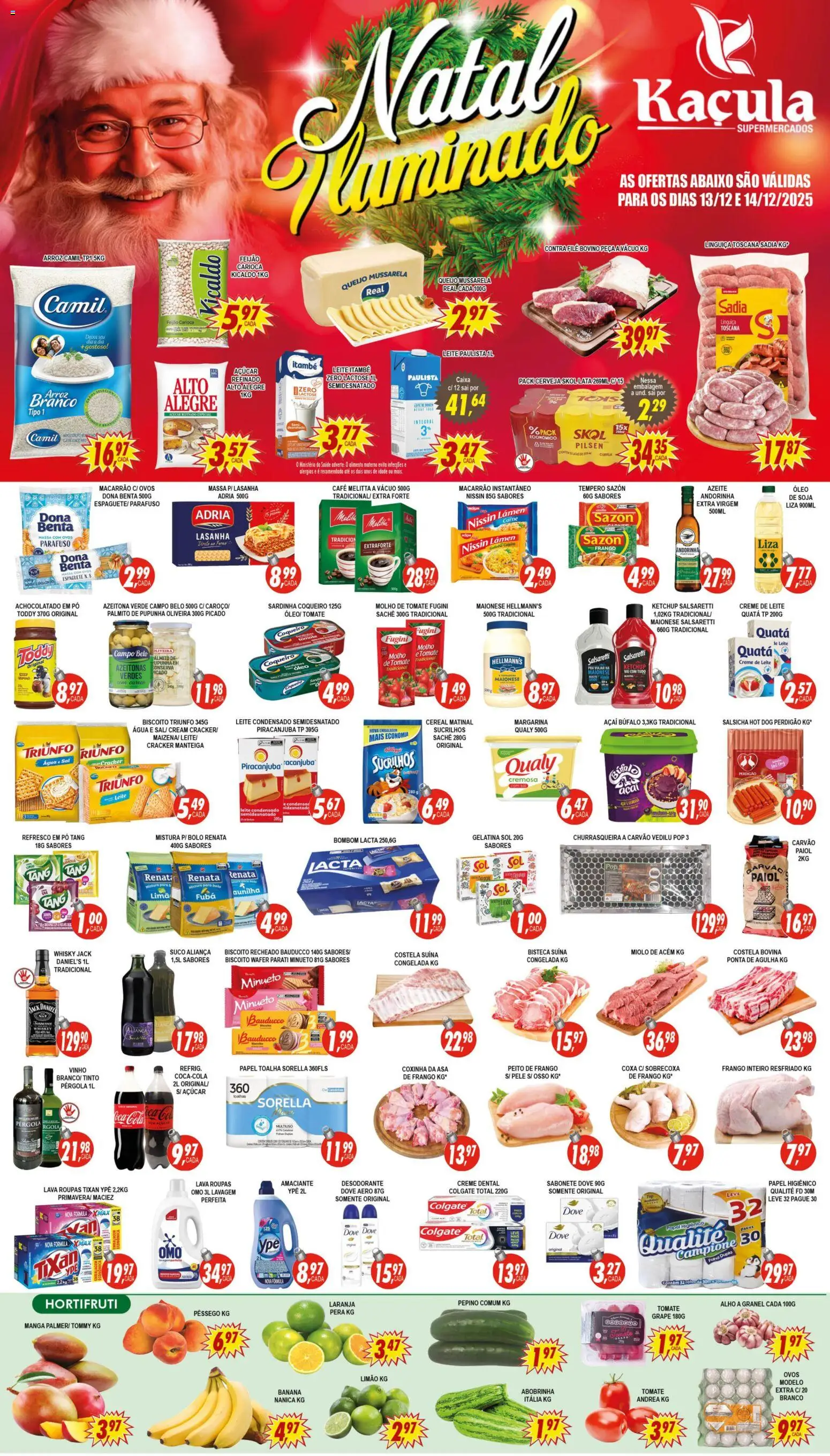 Pré-Visualização do folheto "Ofertas da semana" da loja Kaçula válido a partir de 13/12/2025