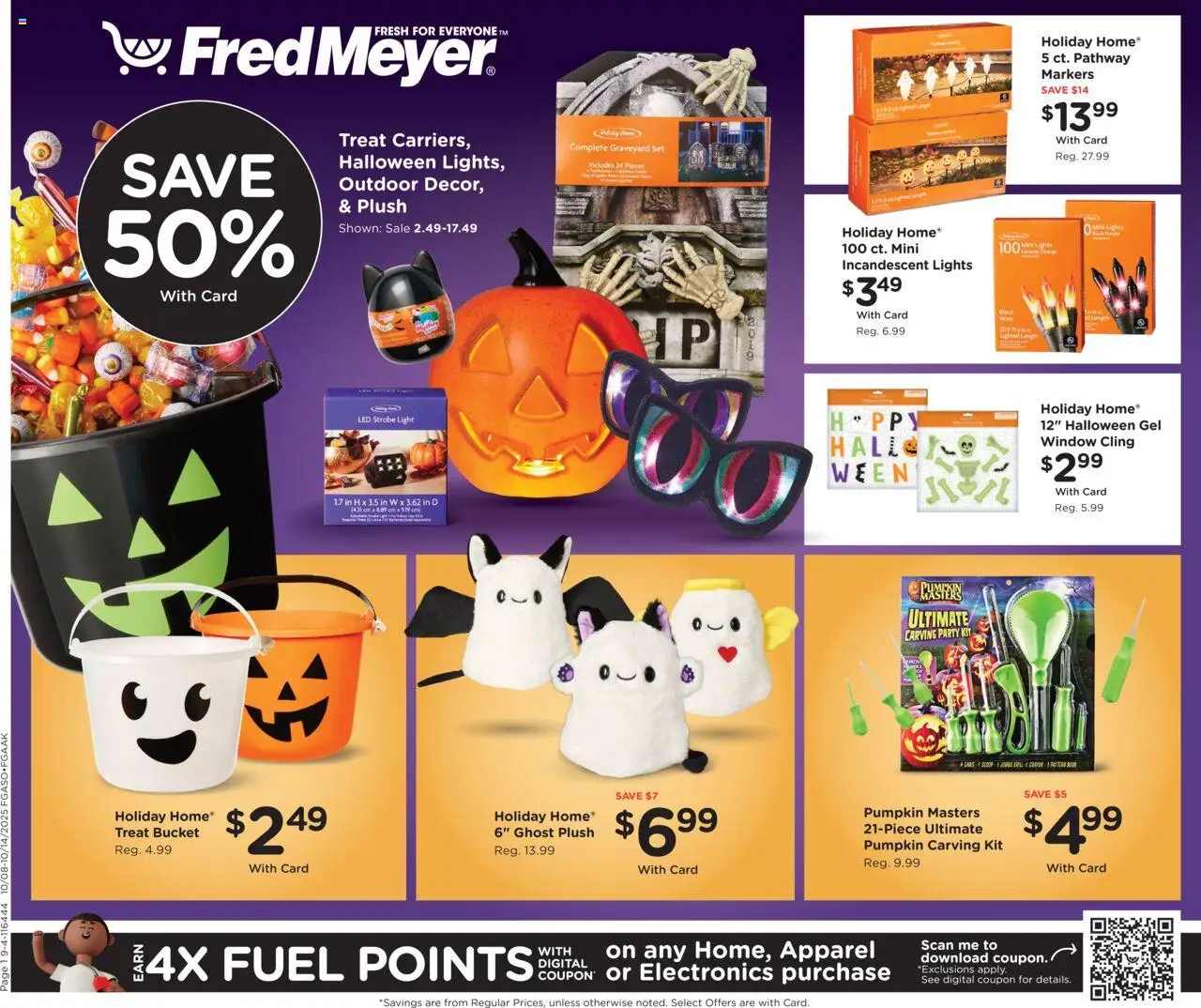 Fred Meyer Home & Apparel from 10/08/2025 - Flyer - Page number 1