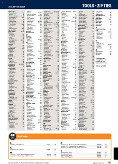Preview of catalogue Engineering & Scientific Catalogue 2025/2026 from shop Jaycar valid 09/07/2025 | Page: 597