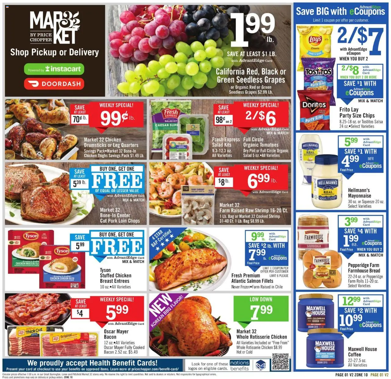 Price Chopper Weekly Ad from 10/05/2025 - Flyer - Page number 1